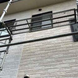 福岡市早良区　E様邸　外壁改修工事（長尺シート貼り）