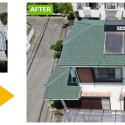 福岡県糸島市　M様邸　屋根カバー・外壁塗装工事
